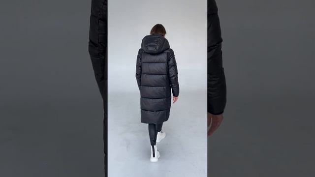 Зимнее женское п/пальто OHARA на био-пухе. Артикул CB-22523 смотреть онлайн