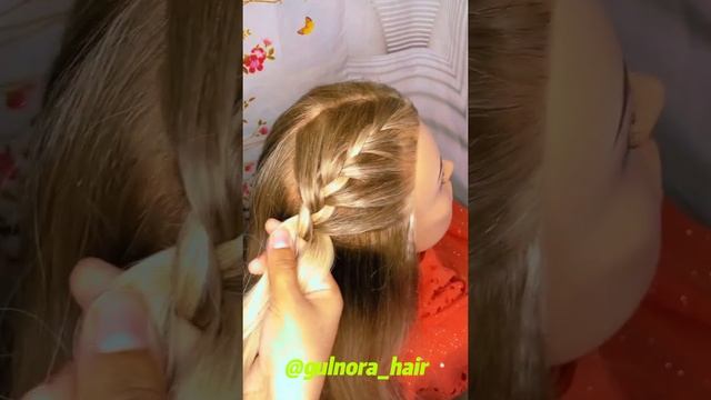 Французская коса. Основной вид плетения. Муй бофи❤️ смотреть онлайн
