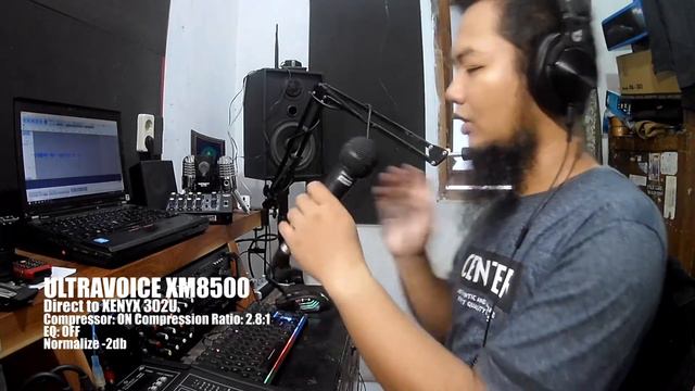 Behringer XM8500 ULTRAVOICE Microphone Review Test Suara смотреть онлайн