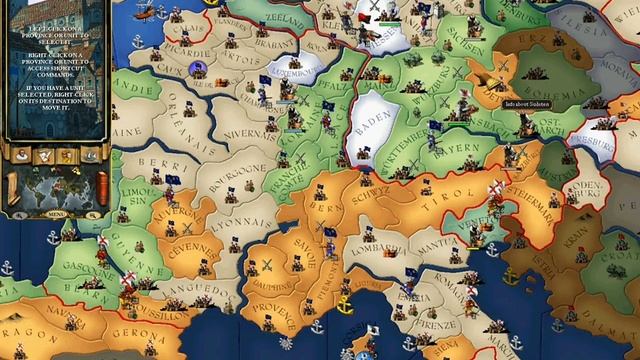 Europa Universalis 2 Paradox Interactive(movie from campaign MP)Part 2 смотреть онлайн