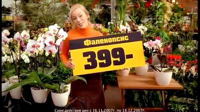 OBI Belaya Dacha "Orchid" 30sec смотреть онлайн