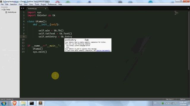 Python dan GUI Tkinter (03) Text dan Entry смотреть онлайн