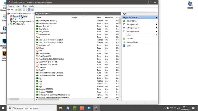 Como bloquear um programa no firewall do windows 10 смотреть онлайн