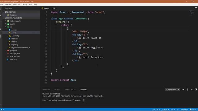 106. Cập Nhật React.JS 16.2 : Fragment смотреть онлайн
