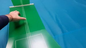 Тренажер для идеального удара в бильярде. Пробная версия модели.