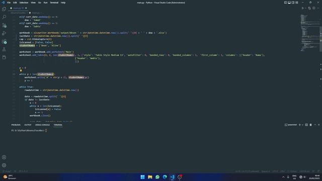 Tutorial Absensi Face Recognition | OpenCV Python #python #pythonforbeginners #pythontutorial смотреть онлайн