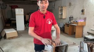 Замена теплообменника газового котла (daewoo) Ремонт Даево котел www.remontgaz.kz Газ Ремонт Сервис