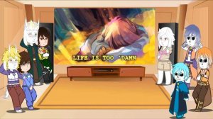 Altertale reacts to Undertale, Dolltale and Horrortale [Undertale AMV Why Worry] Реакция Альтертейл