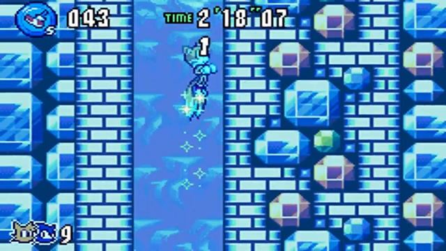 Sonic Advance 3 - Zone 5: Twinkle Snow - [Act 1/2/3 & VS Boss] смотреть онлайн
