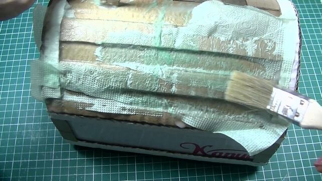 DIY Идея из мусора .Своими руками .Шкатулка из картона. Мусор в дело.Creativ Ideas .