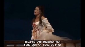 Гаэтано Доницетти. Ария Лючии из оперы «Лючия ди Ламмермур».  Лючия - Анна Нетребко (сопрано).