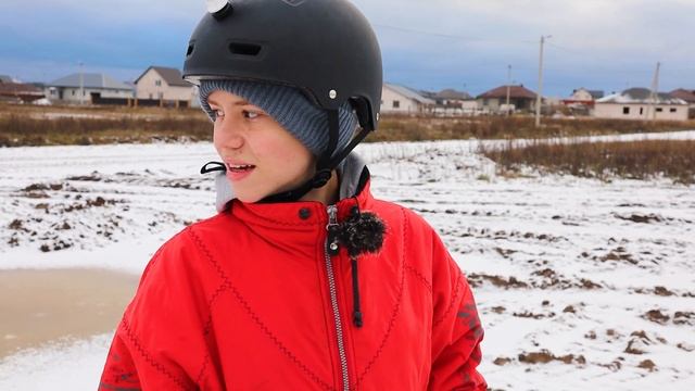 Дырчик на Льду | Мега Покатушки на Мопеде Карпаты AOneCool Влог