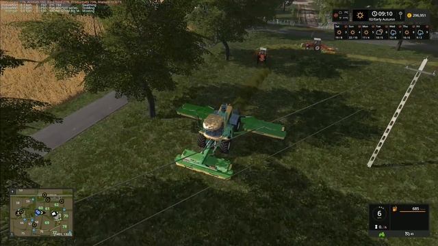 Let's Play Farming Simulator 2017, Gorale With Seasons #37: Mowing, Tedding And Raking! смотреть онлайн