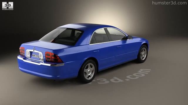 Lincoln LS 1999 3D model by Humster3D.com смотреть онлайн