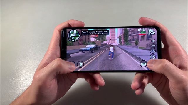 Игры Xiaomi Redmi Note 11S (PUBG:Mobile, GTA:SanAndreas, RealRacing3)