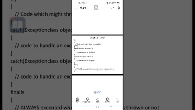 EXCEPTION HANDLING - Programming in JAVA смотреть онлайн