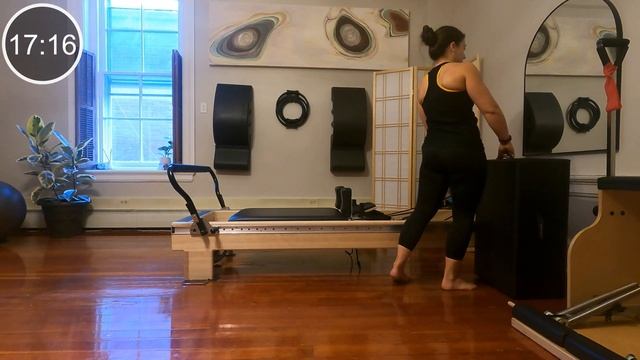 PILATES REFORMER Unilateral FLOW | 34 Min | Intermediate Level смотреть онлайн