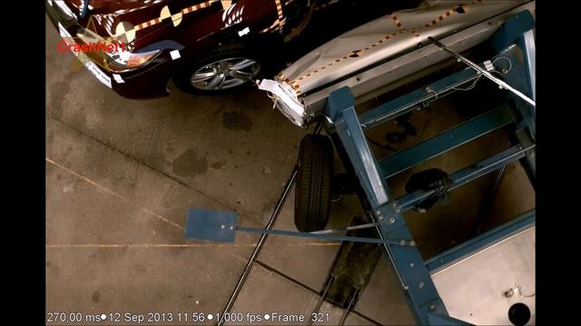 2014 Acura RDX | Side Crash Test | CrashNet1