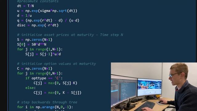 How to Choose Binomial Parameters - Binomial Option Pricing || Theory & Implementation in Python смотреть онлайн