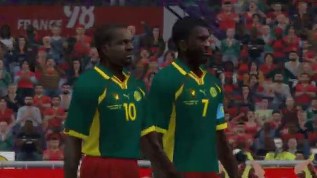 PES6 1998 FIFA World Cup - Cameroon vs. Austria @ Stade de Toulouse смотреть онлайн