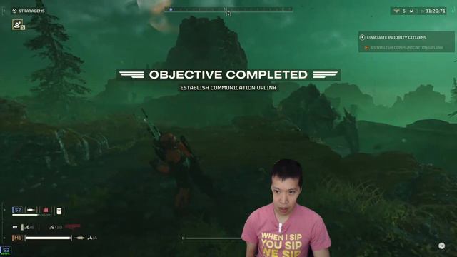 🔴 HellDiver II // Old Fart Killin' Some Bugs - Hard Difficulty смотреть онлайн