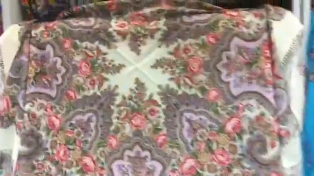 Новинка! Платок шерсть 125/125 «Винные ягоды» Жукова Елена смотреть онлайн