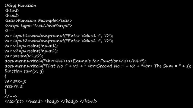 Grade 11 Computer Applications |Javascript functions code | 05.01.2021 | 10.10 AM смотреть онлайн