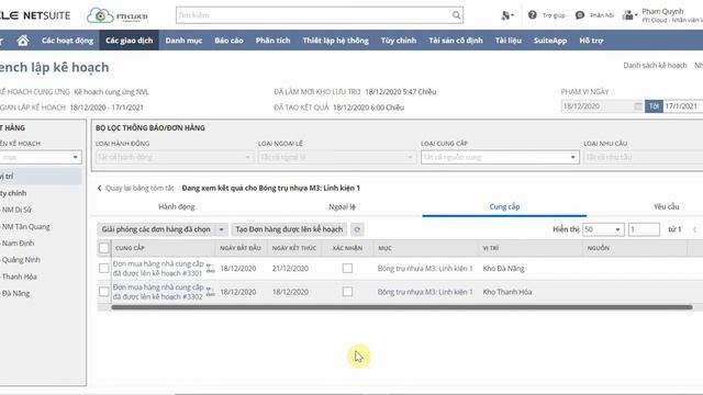 Demand & Supply Planning - Hoạch định hàng hóa NVL - Part 7 - MRP 5 - Lập kế hoạch смотреть онлайн