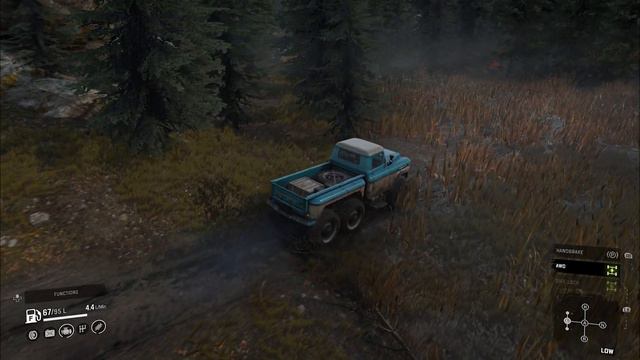 Snowrunner: Chevrolet Apache / light duty truck / 1959s смотреть онлайн