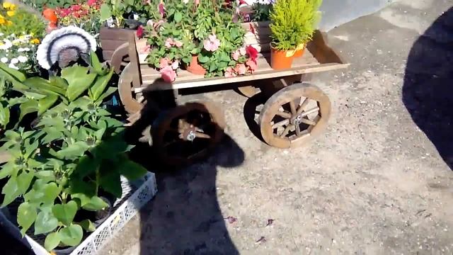 Деревянный велосипед для сада (часть3) смотреть онлайн