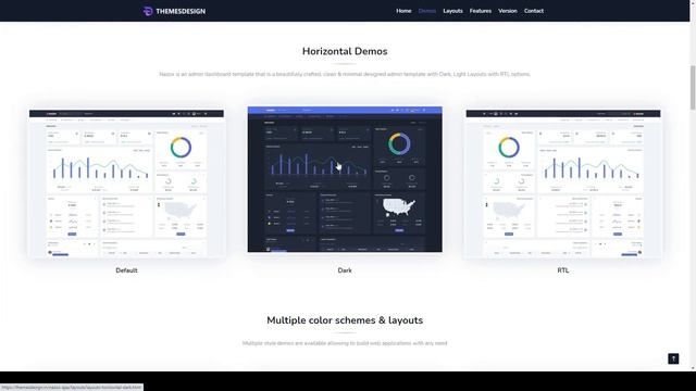 Nazox - Ajax Admin and Dashboard Template backend flat смотреть онлайн