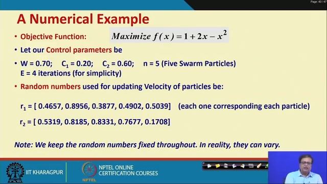 Lecture 38: Particle Swarm Optimization смотреть онлайн