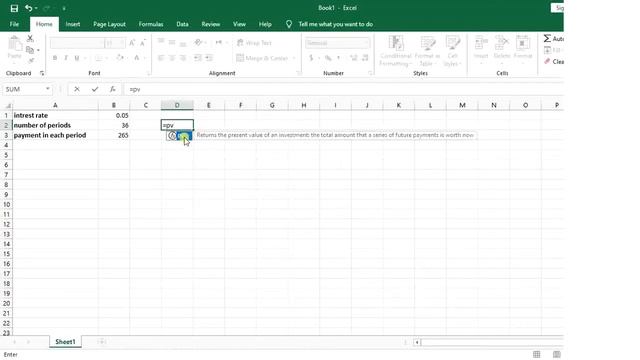 How to Use PV Function in Excel | Financial Functions | Present Value смотреть онлайн