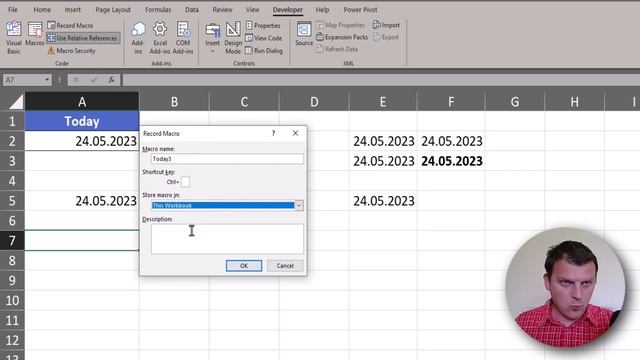 Excel VBA - How Absolute and relative references in macros | Introduction to macros and VBA 05 смотреть онлайн