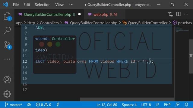 Query Builder Laravel | Ataques SQL Injection смотреть онлайн