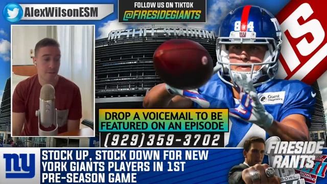 Giants Sign NEW Quarterback | Player Stock Up, Stock Down after 1st Pre-season Game смотреть онлайн