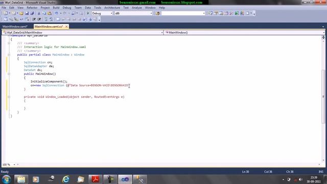 WPF DataGrid смотреть онлайн