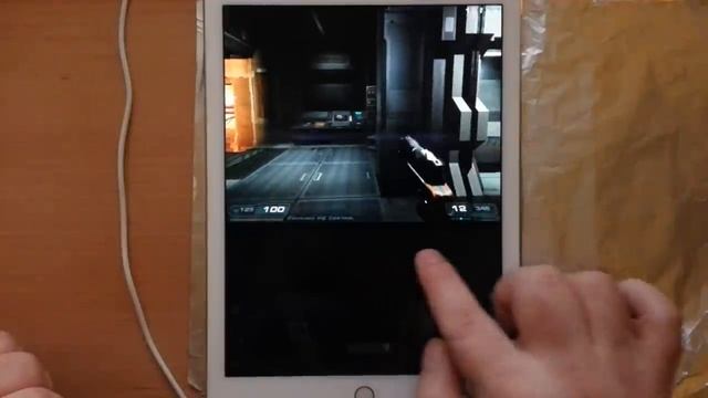 Doom 3 for iOS 8.1. real port game Doom 3 for iPad Air 2. смотреть онлайн