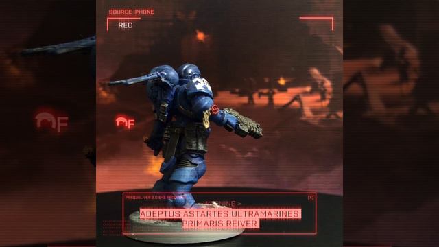 Adeptus Astartes Ultramarines Primaris Reiver 2nd Company 8th Squad. смотреть онлайн