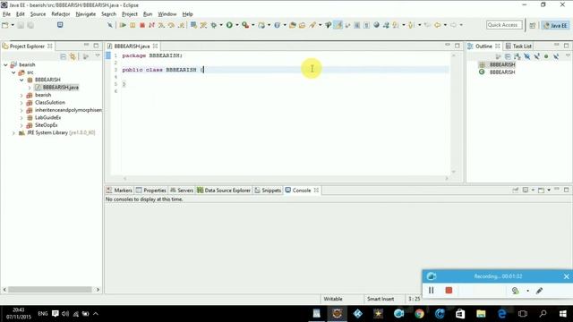 java lesson 2 create package + create class + first application смотреть онлайн