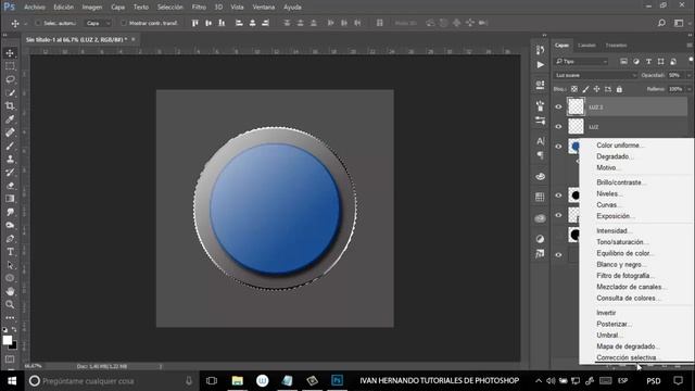 Como crear iconos de redes sociales con Adobe Photoshop cc 2017 Fácil смотреть онлайн