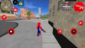 Amazing Spider-Stickman Rope Hero Army Helicopter #16 - Fun at NY City - Android Gameplay