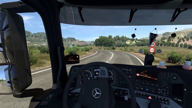 [ ETS2 1.46 ] Mercedes-Benz Actros MP4 Regional | Cagliari-Olbia | ETS2 Mods смотреть онлайн