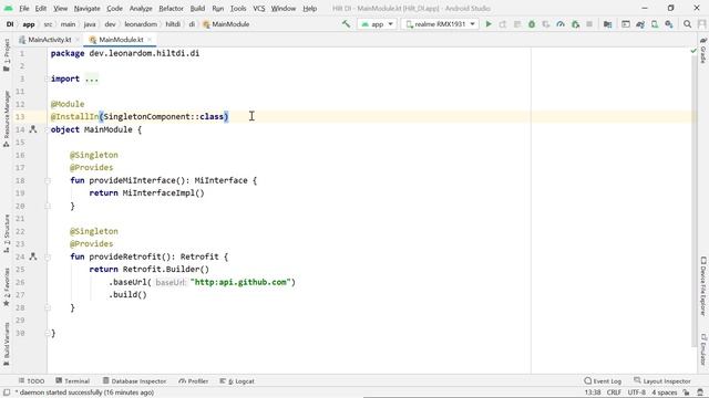 Módulos en DAGGER HILT | Inyección de Dependencias en Android смотреть онлайн