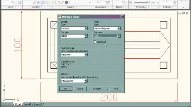 AutoCAD 21 Model Tab смотреть онлайн