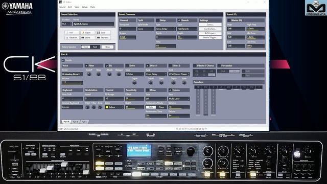 Yamaha CK61 & CK88 | Synth Strings and Brass demos - Sounds Only смотреть онлайн