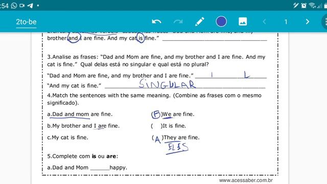 Simple Verb To be Activity l смотреть онлайн