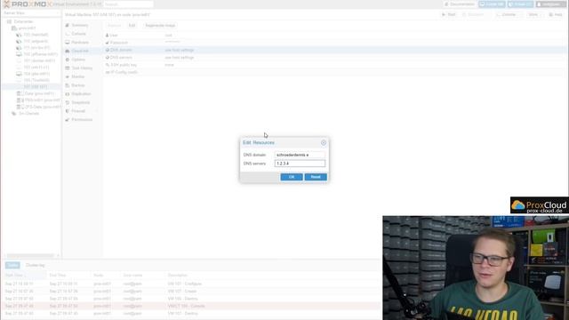Proxmox VE 7 Cloud-Init - Einfach erklärt, Debian mit Cloud-Init gestartet смотреть онлайн