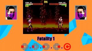 Ultimate Mortal Kombat 3 [Genesis] Mileena - приёмы