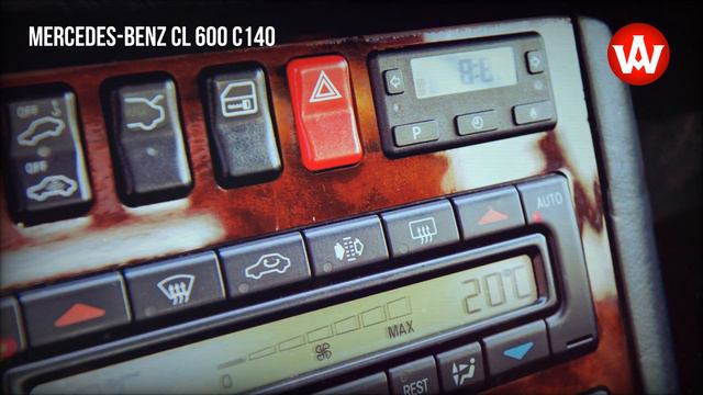 1996 Mercedes-Benz CL 600 C140 Coupe S-class With V12 Engine